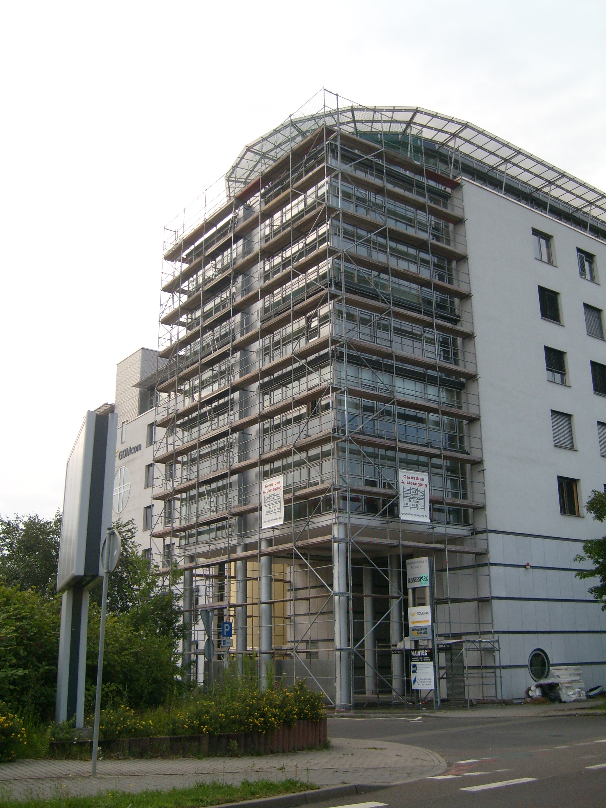Fassadenrenovierung Maximilianallee_Leipzig